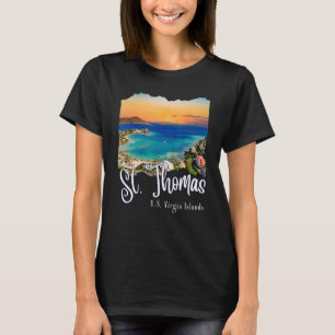 St. Thomas U.S. Maagdeneilanden Vakantie St Thomas T-shirt