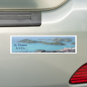 St. Thomas U.S.V.I. Bumpersticker (Op auto)