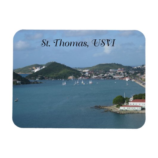 St. Thomas USVI Magneet (Horizontaal)