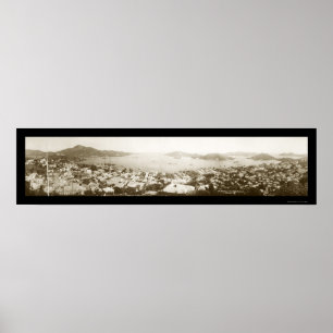 St Thomas Virgin Isles Foto 1922 Poster