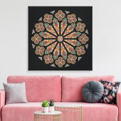 St. Thomas Window canvas 24x24" (Insitu (Woonkamer))
