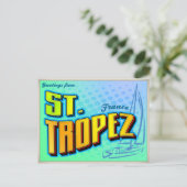ST. TROPEZ BRIEFKAART (Staand voorkant)