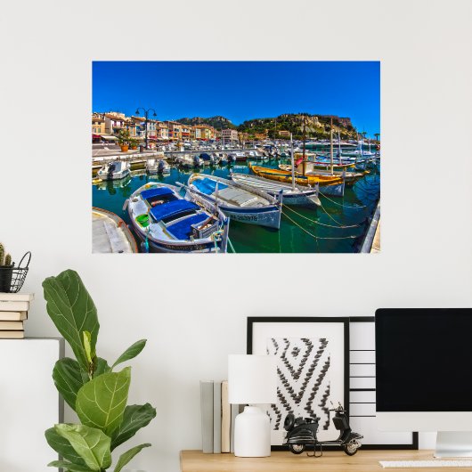 St. Tropez Poster (Thuiskantoor)