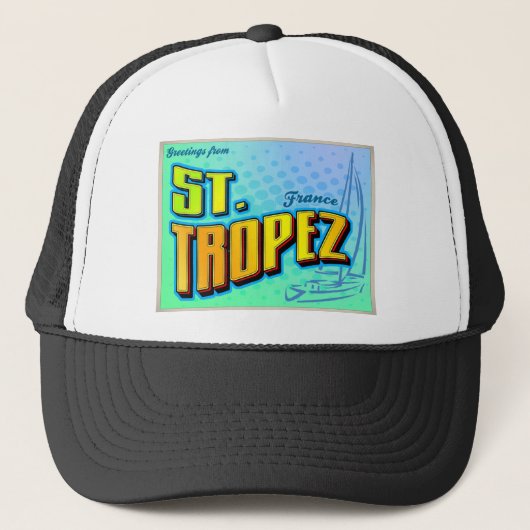 ST. TROPEZ TRUCKER PET (Voorkant)