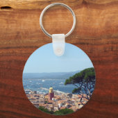 st-tropez uitzicht sleutelhanger (Voorkant)