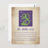 St. Urho 3:16 - Briefkaart (Voorkant / Achterkant)