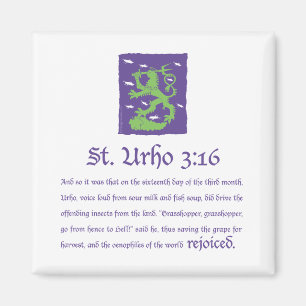 St. Urho 3:16 - Magneet