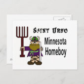 St. Urho Briefkaart (Voorkant / Achterkant)