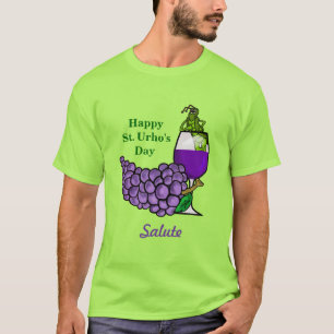 St. Urho En Bas ! + T-shirt à deux côtés