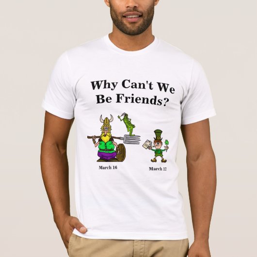 St Urho et combinaison de T-shirt de St Patrick (Devant)