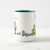 St. Urho et St. Patrick Together Mug (Centre)