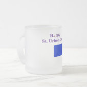 St. Urho Fins Vlag Vrede Grasshopper Bier Mok (Voorkant links)