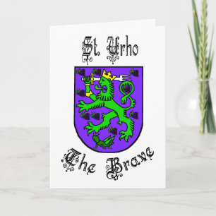 St. Urho Het dappere alternatieve feiten Wenskaart Kaart