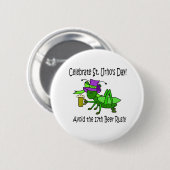 St. Urho's Day Button (Voorkant /achterkant)