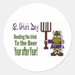St. Urho's Day - Het verslaan van de Ierse Sticker