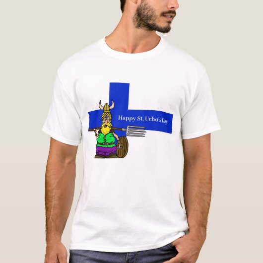 St. Urho's Day T-shirt Viking finlandais (Devant)