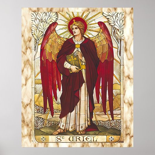 St. Uriel de Archangel de Saint Poster (Voorkant)