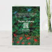 St. Ursula Lecture (détail; M 070) Carte (Dos)