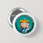 St. Ursula Ronde Button 5,7 Cm (Voorkant /achterkant)