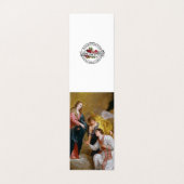 St. Valentijn Blessed Virgin Rosary Prayer Visitekaartjes (Buitenkant ongevouwen)