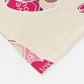 St. Valentijnsdag. Fleece Deken (Hoek)