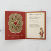 St. Valentijnsdag Religieuze Jesus Prayer Kaart (Binnen)