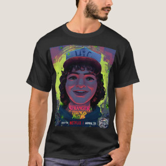 ST Verhalen uit '85 (Dustin) - Unisex T-shirt (Zwa