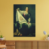 St. Veronica, 1625-30 (olie op doek) Canvas Afdruk (Insitu (Woonkamer))