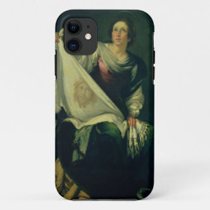 St. Veronica, 1625-30 (olie op doek) iPhone 11 Hoesje