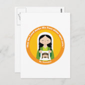St. Veronica Briefkaart (Voorkant / Achterkant)