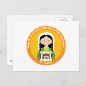 St. Veronica Briefkaart (Voorkant / Achterkant)