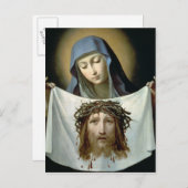 St. Veronica Briefkaart (Voorkant / Achterkant)