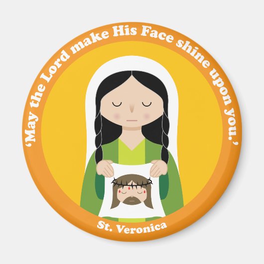 St. Veronica Magneet (Voorkant)