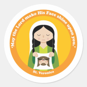 St. Veronica Ronde Sticker