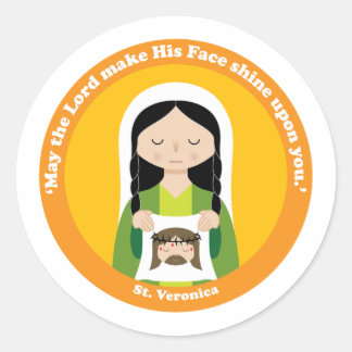 St. Veronica Ronde Sticker