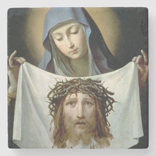 St. Veronica Stenen Onderzetter (Voorkant)