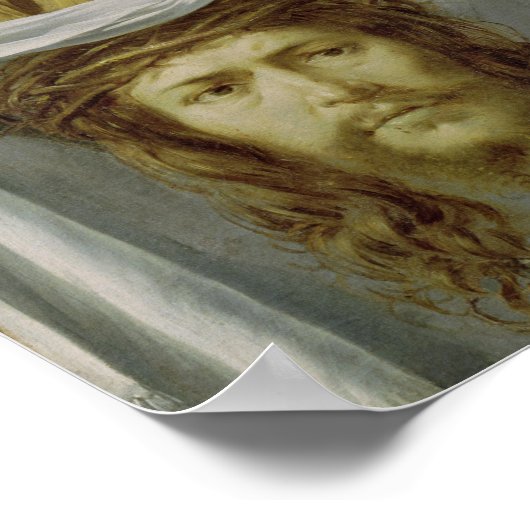 St. Veronica, terwijl de Heilige Schouder wordt ge Poster (Hoek)