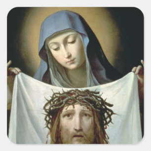 St. Veronica Vierkante Sticker