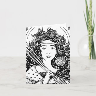 St. Victoria Notecard Kaart