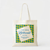 ST VINCENT Christelijke Scriptgeschrift Bridesmaid Tote Bag (Voorkant)