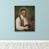 St. Vincent de Paul 1649 Canvas Afdruk (Insitu (Houten vloer))