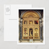 St. Vincent Ferrer Altarpart, c.1465 (poliepen) Briefkaart (Voorkant / Achterkant)