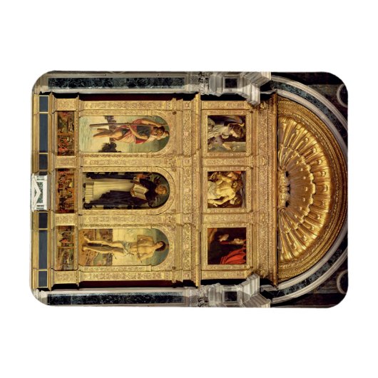 St. Vincent Ferrer Altarpart, c.1465 (poliepen) Magneet (Horizontaal)