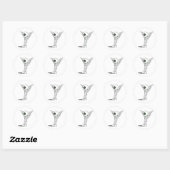 St. Vision Ronde Sticker (Vel)
