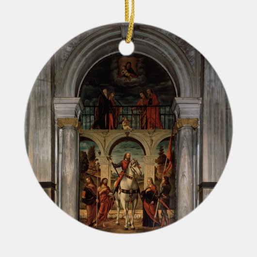 St. Vitalis en Saints Keramisch Ornament (Voorkant)