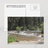 St Vrain River, Colorado Briefkaart (Voorkant / Achterkant)