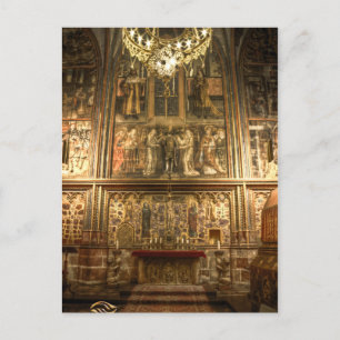St.Wenceslas Kapel St.Vitus Kathedraal Praag Briefkaart