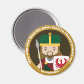 St. Wenceslas Magneet (Voorkant / Achterkant)