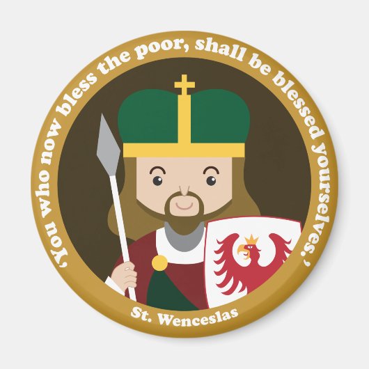 St. Wenceslas Magneet (Voorkant)