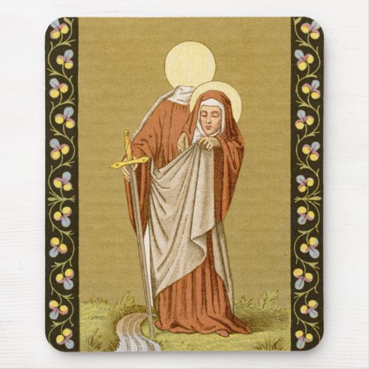 St. Winifred of Wales (P 002) Muismat (Voorkant)